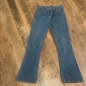Vintage flare Levi’s 646 orange tab